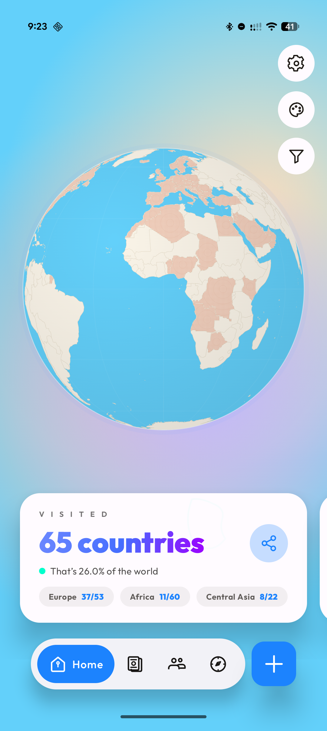 Travu Tracking Map